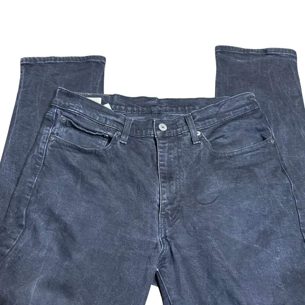 Levi's 511 Premium Slim Fit Jeans, Black Knight, Lyocell, Men's 34x32